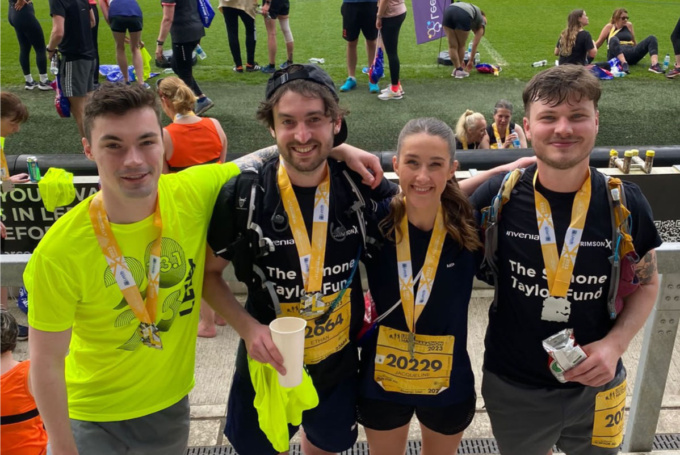 Conquering the Leeds Marathon to raise £1,982 for Cancer Charities