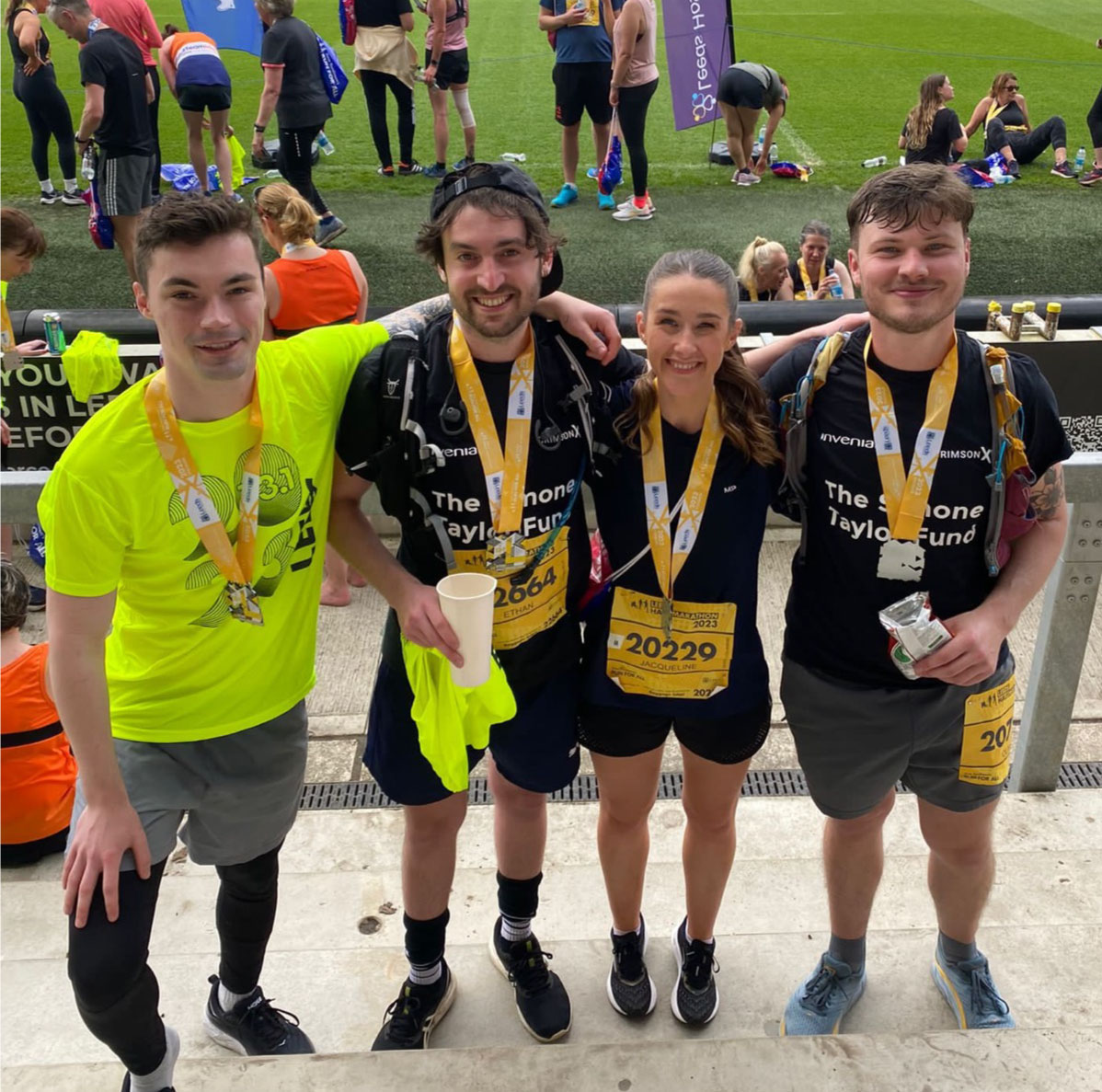 Conquering the Leeds Marathon to raise �1,982 for Cancer Charities