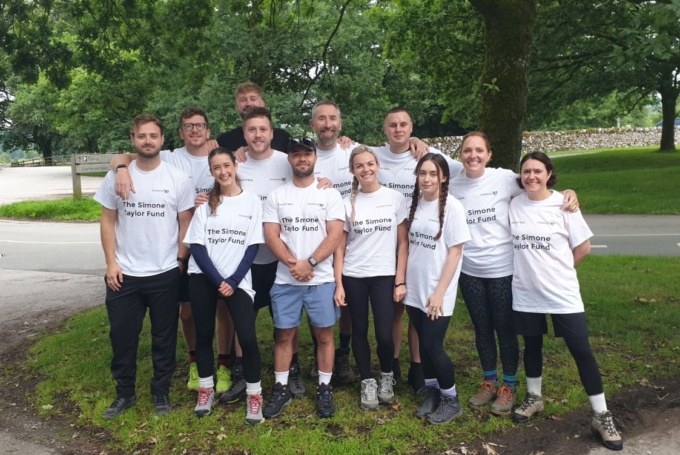 A Mighty Hike raising £2,488 for Macmillan Cancer Support