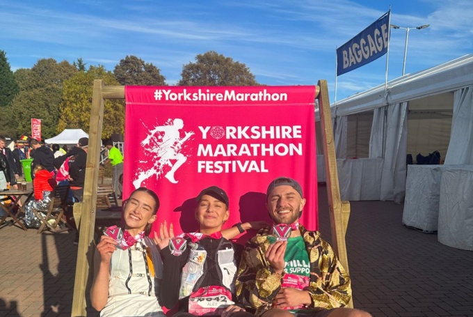 Taking on the Yorkshire Marathon, raising £1,125 for Macmillan Cancer Support